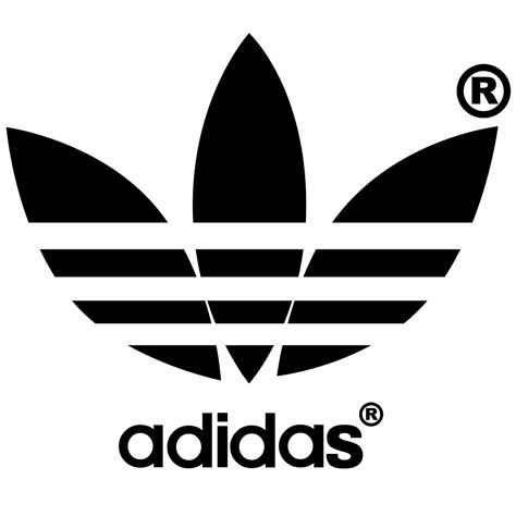 cual es el logo original de adidas|Adidas logo with stripes.